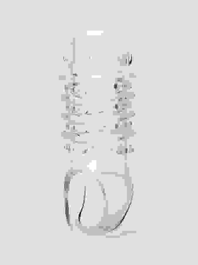 Lovehoney Bumpy Ride Textured Penis Sleeve with Ball Loop, Clear, hi-res